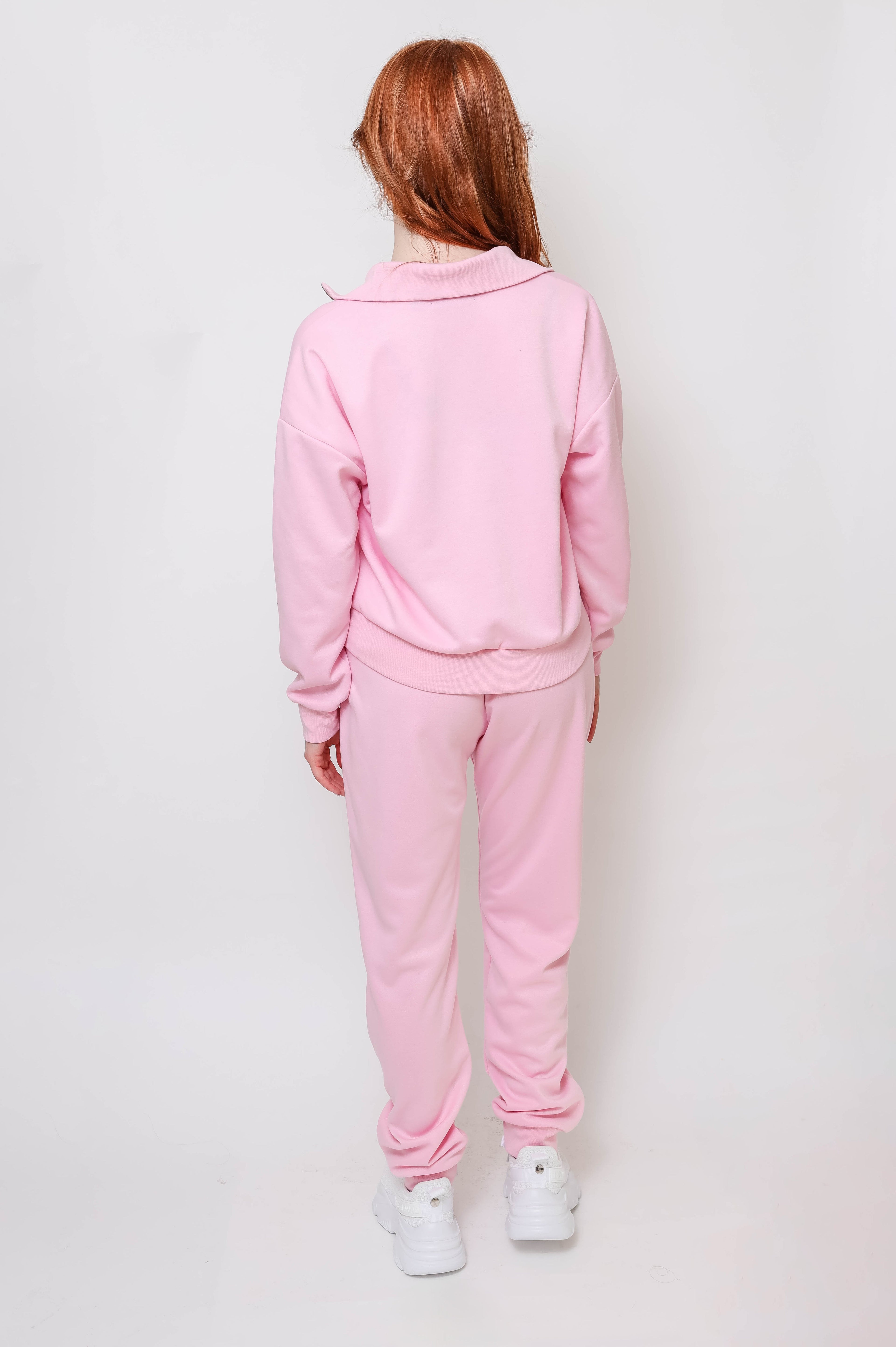 Women's Quarter-Zip Pullover & Jogger Set