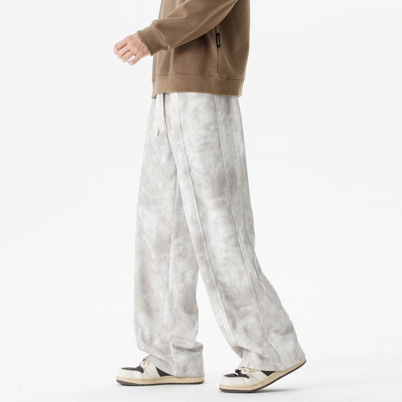 Men's Retro Casual Loose Wide-Leg Pants