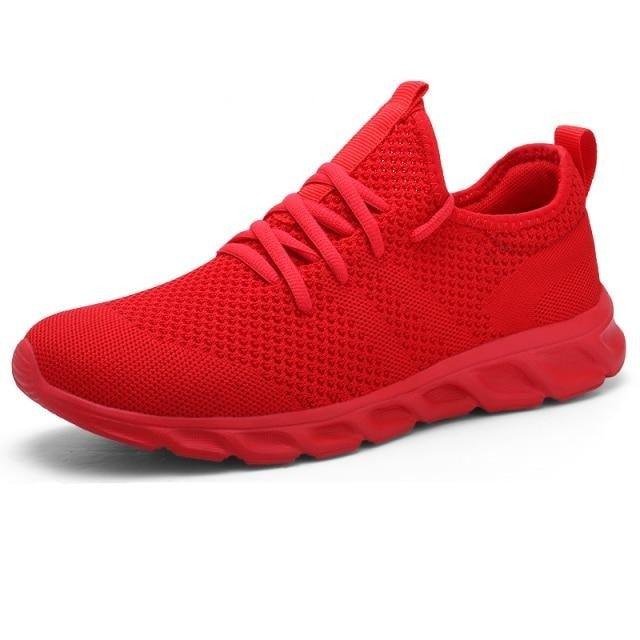 Light Mans Running Shoes Comfortable Breathable Men's Sneaker Casual Antiskid And Wear-Resistant Jogging Mens Sport Lace Up Low Top Jogging Man Athletic Sneakers